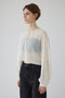 【予約販売】Open sleeve sheer SH/シャツ リムアーク/RIM.ARK