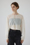 【予約販売】Open sleeve sheer SH/シャツ リムアーク/RIM.ARK