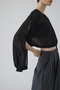 【予約販売】Open sleeve sheer SH/シャツ リムアーク/RIM.ARK