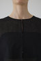 【予約販売】Open sleeve sheer SH/シャツ リムアーク/RIM.ARK