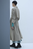 ウォッシュドライトコットントレンチコート