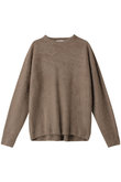 GARMENT DYE カシミヤクルーネックセーター