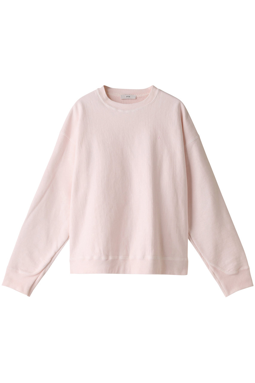 ATON(エイトン)｜【UNISEX】NATURAL GARMENT DYE URAKEスウェット