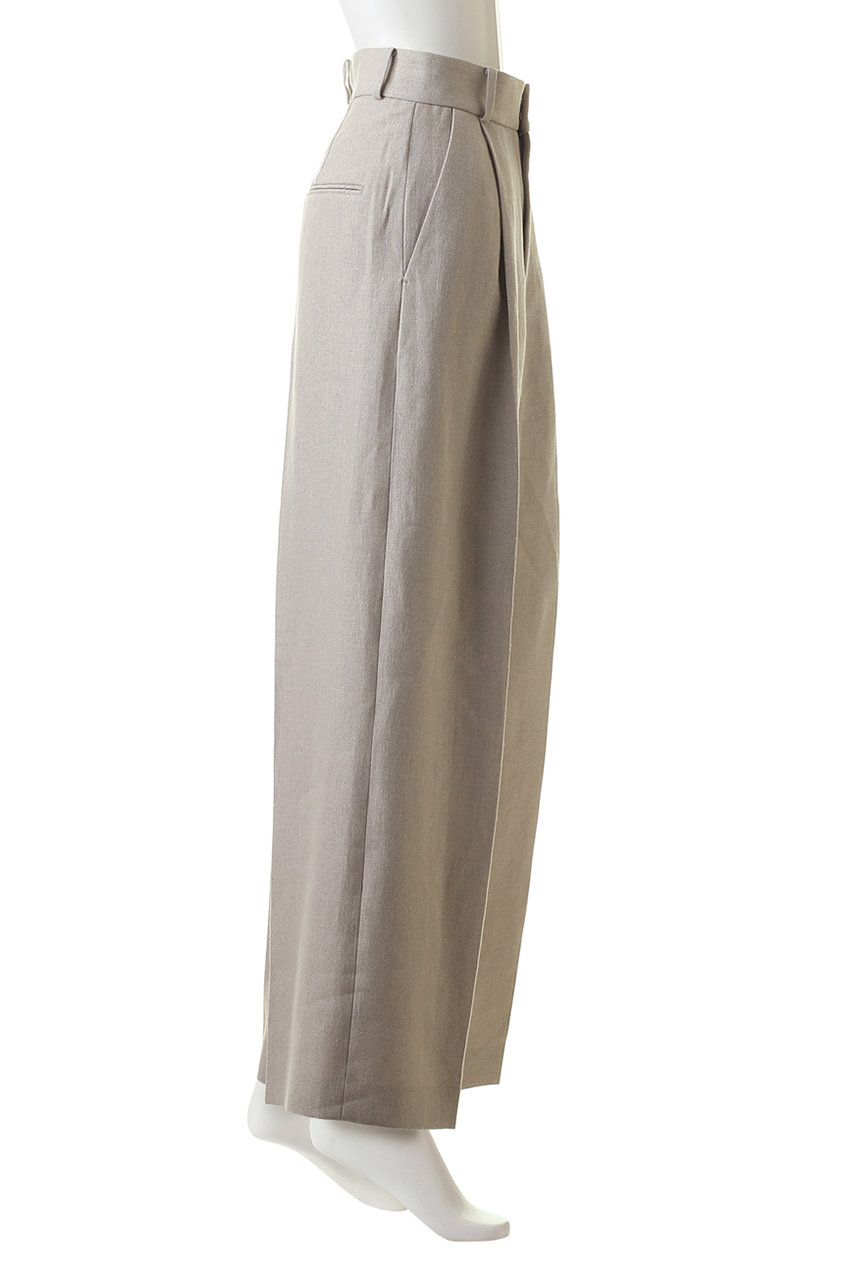 WOOL TROPICAL | TAPERED EASY PANTS – ATON | エイトン