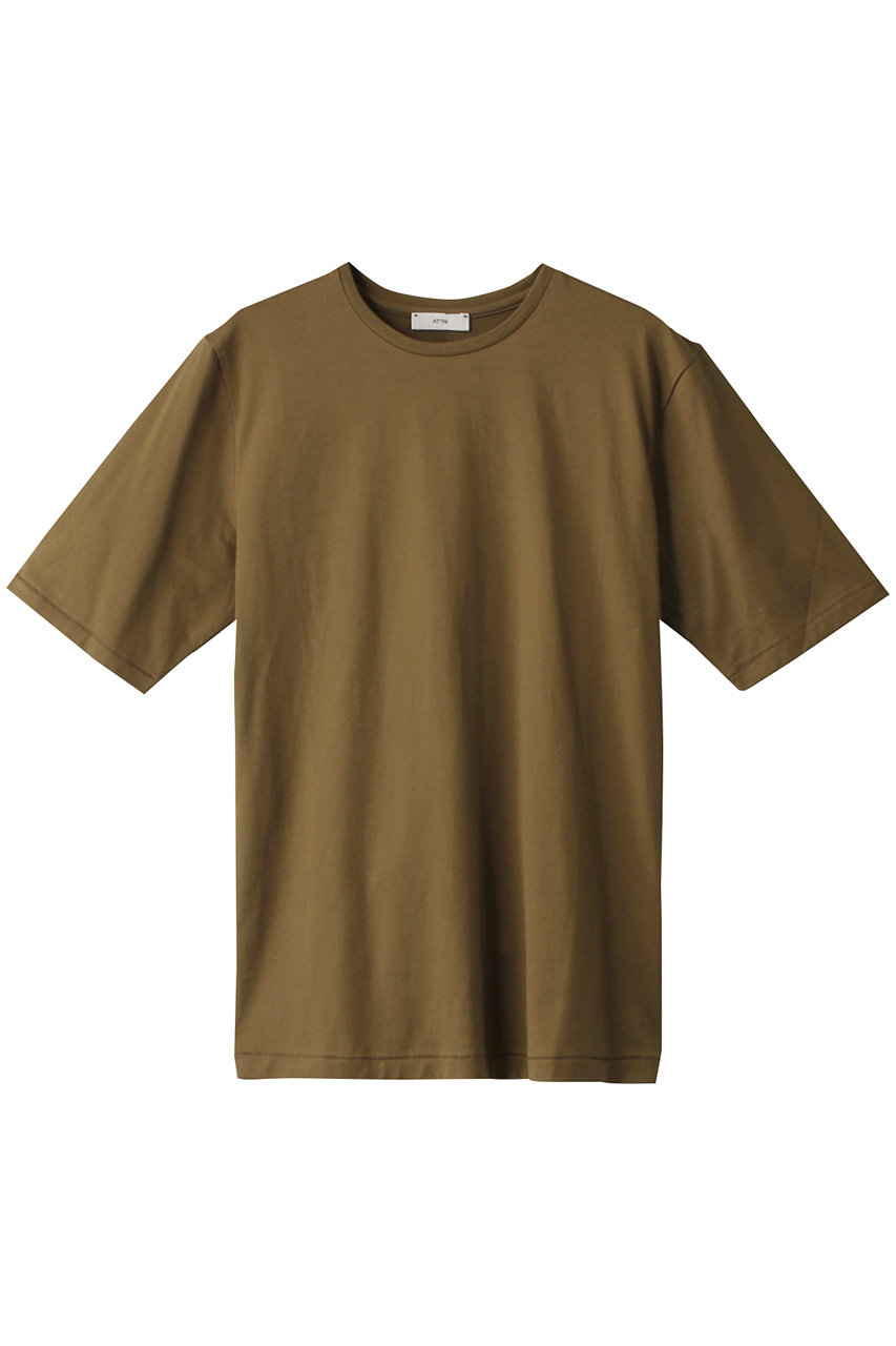 エイトン/ATONのSUVIN60/2 パーフェクトショートスリーブTシャツ(オリーブ/KKAGSM0013)
