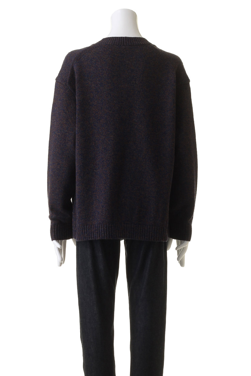 ATON(エイトン)｜【MEN】WOOL MOULINE オーバーサイズカーディガン