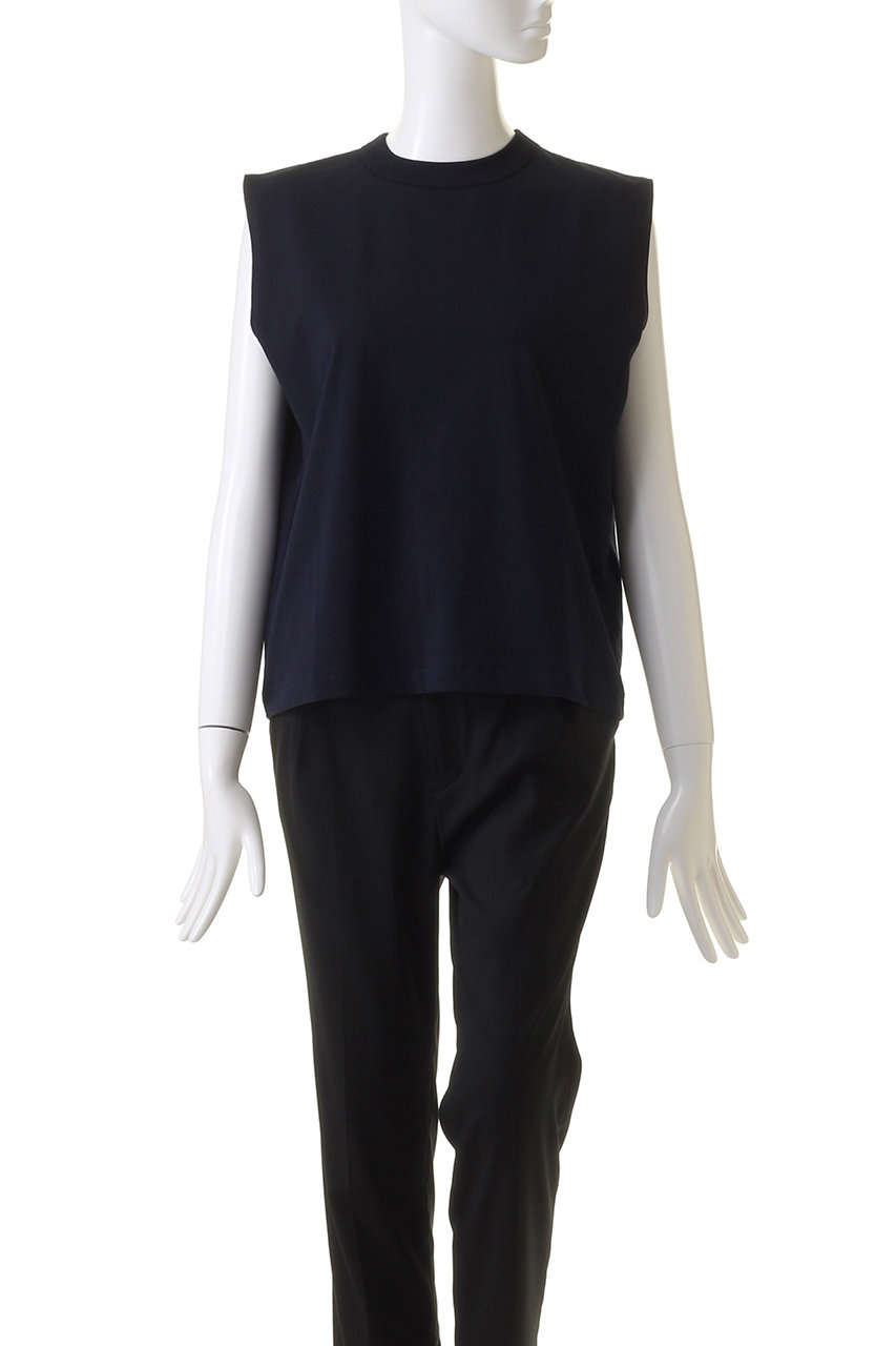 ATON(エイトン)｜ドライコットン ジャージー ノースリーブ プル