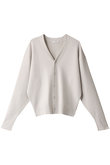 50/2 NATURAL DYED ORGANIC Vネック カーディガン