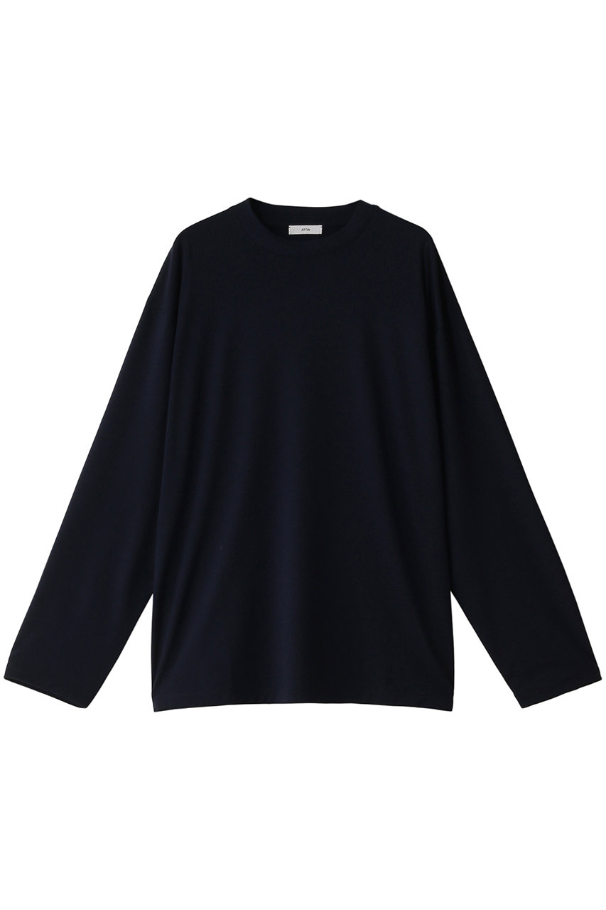 ATON(エイトン)｜【MEN】ROYAL WOOL JERSEY ロングスリーブ Tシャツ