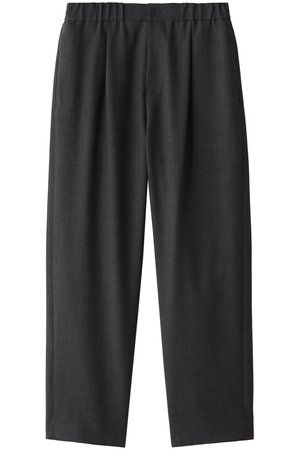 エイトン/ATONの【MEN】ウール トロピカル テーパード イージー パンツ(110600/110601)