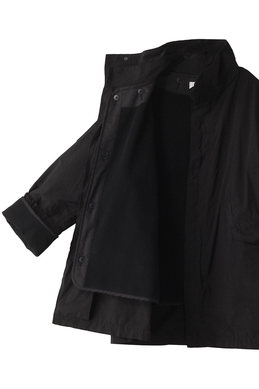 ATON エイトン ウールライナー付きモッズコート 黒 ブラック ATON