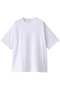 【MEN】DRY COTTON JERSEY スタンダードTシャツ エイトン/ATON ホワイト