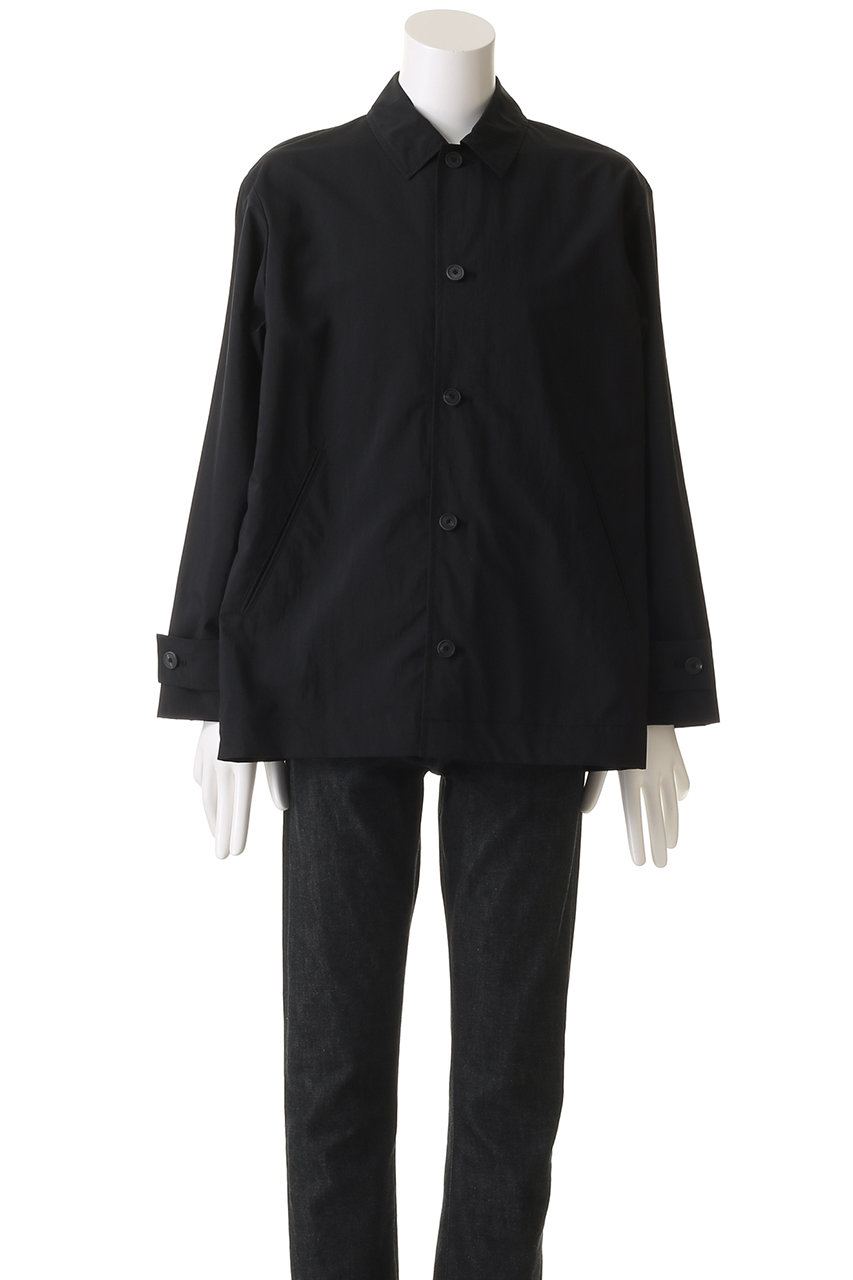 【おっくん】aton トラベルナイロンカバーオール ブラック サイズ4 ATON(エイトン)｜【MEN】TRAVEL NYLON カバーオール/ブラック の