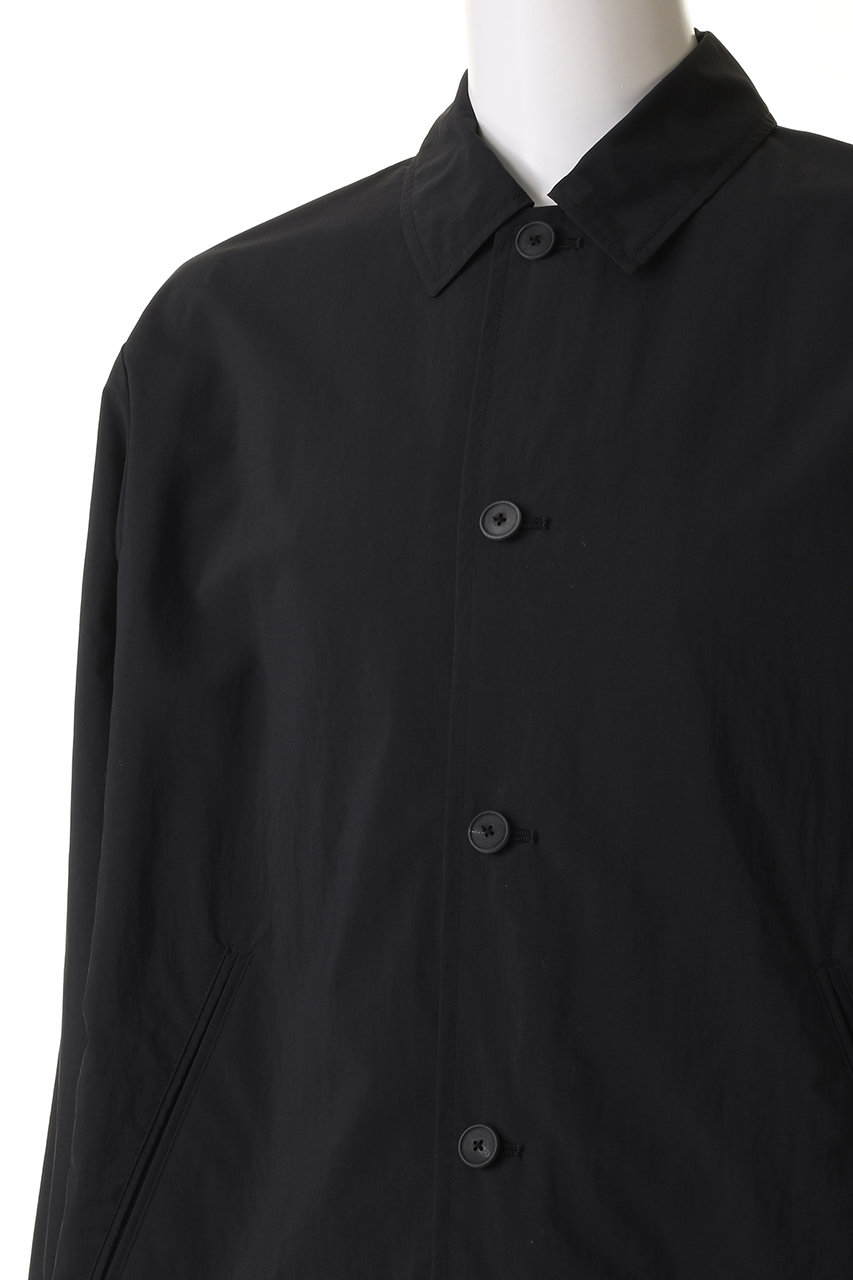 【おっくん】aton トラベルナイロンカバーオール ブラック サイズ4 中古・古着通販】ATON (エイトン) TRAVEL NYLON COVERALL