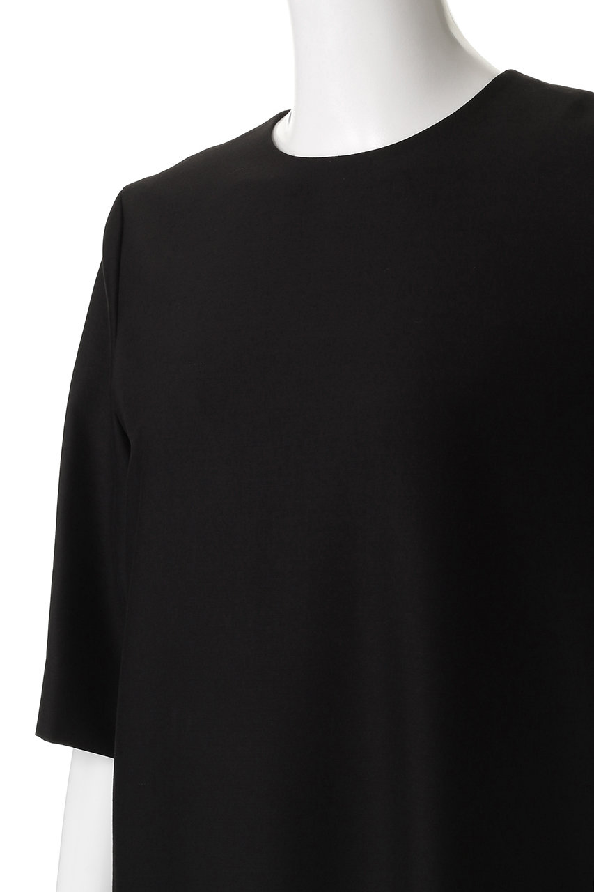 新品タグ付 ATONエイトン 定価5.3万 マキシドレス キュプラ絹