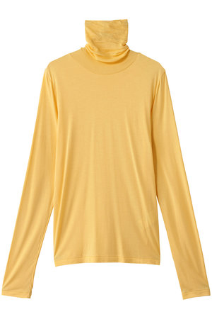 エイトン/ATONのMODAL SILK  ジャージー タートルネック(110100/110103)