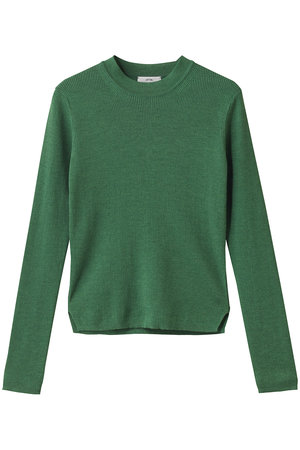 美品 エイトン ATON 日本製 ハイゲージ ウール タートルネック ニット 青 楽天市場】[SALE]ATON : [レディース]MODAL SILK JERSEY