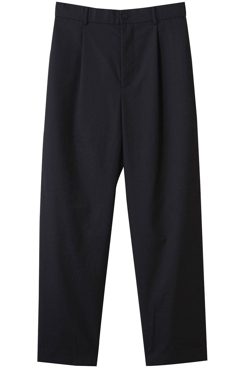 ATON 【MEN】WOOL TORPICAL ルーズフィットパンツ (ネイビー, 06) エイトン ELLE SHOP ATON 【MEN】WOOL TORPICAL ルーズフィットパンツ (ネイビー, 06) エイトン ELLE SHOP