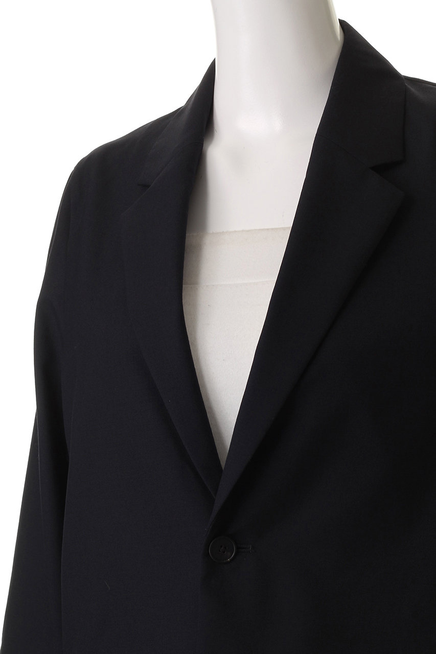 ATON テーラードジャケット L 黒 美品 ATON ジャケット テーラードジャケット 「ATON/エイトン」WOOL