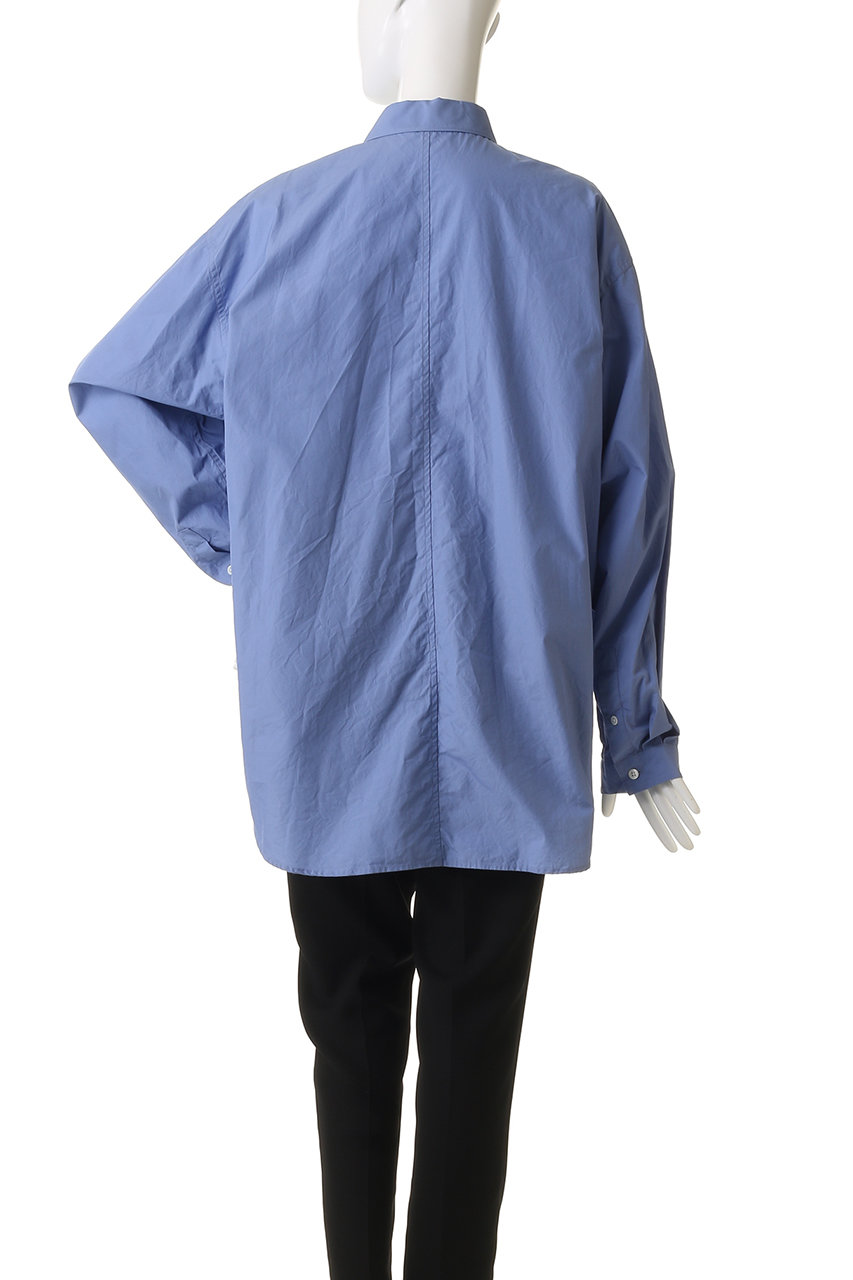 ATON(エイトン)｜【UNISEX】SUVIN ブロード ウォッシュド シャツ