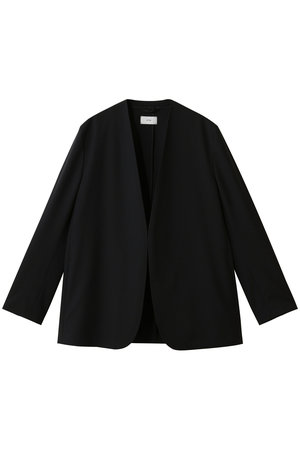 エイトン/ATONのウール トロピカル ノーカラー ジャケット(110800/110801)