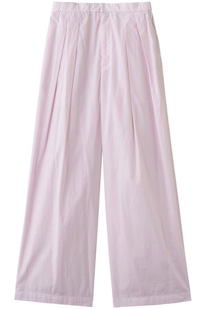 エイトン/ATONのNATURAL DYED コットン ローン ツータックド パンツ(110600/110601)