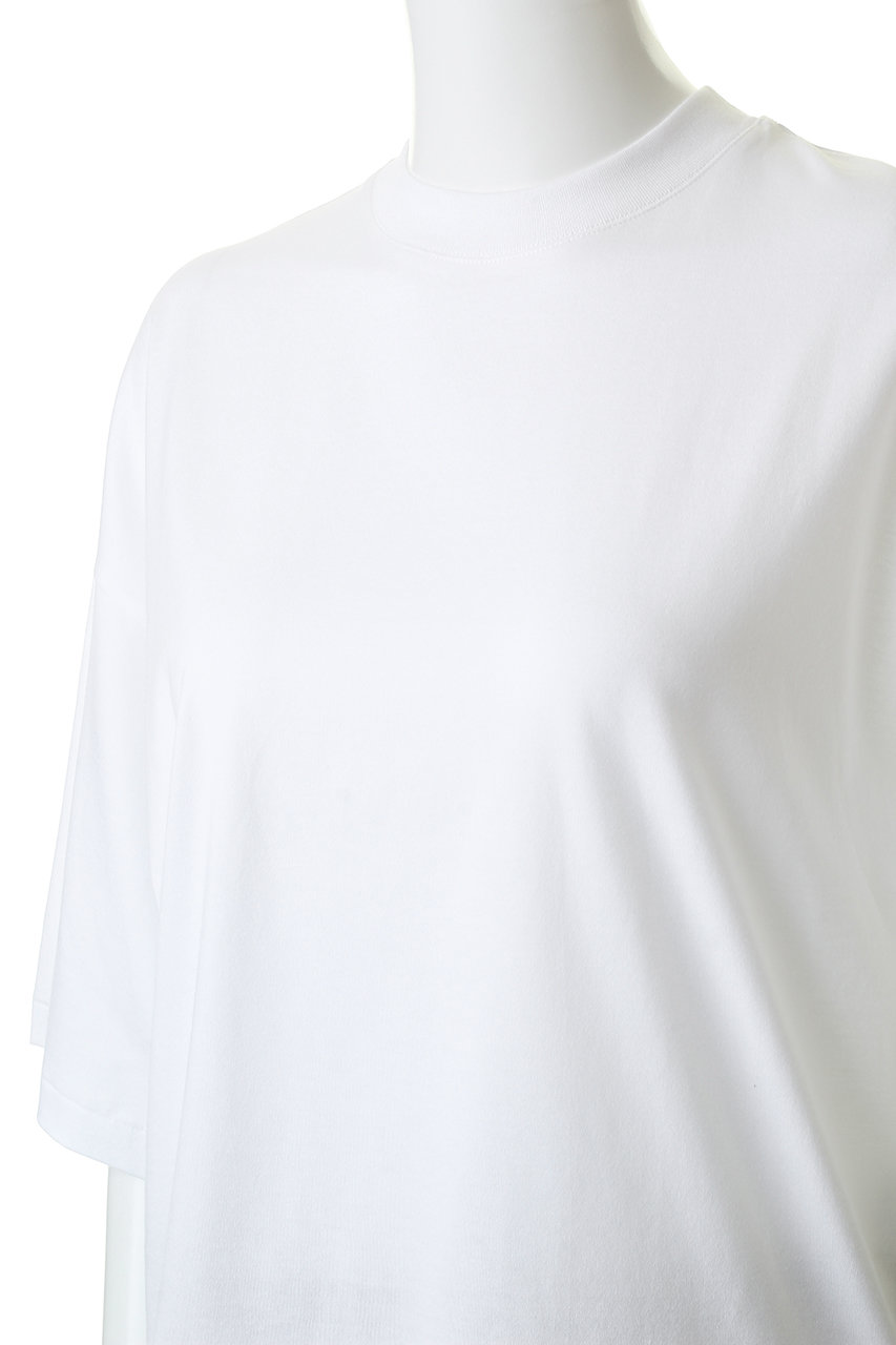 ATON(エイトン)｜SUVIN 60/2 ワイド スリーブ Tシャツ/ホワイト の通販