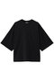 SUVIN 60/2 ワイド スリーブ Tシャツ エイトン/ATON ブラック