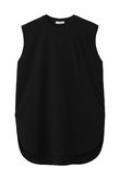 DRY コットン ジャージー ラウンド ヘム タンクトップ