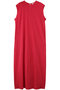 SHRINK SUVIN ジャージー タンクトップ ドレス エイトン/ATON レッド