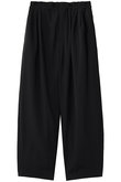 WOOL GABARDINE ワイドテーパード パンツ