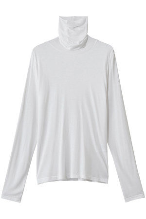 エイトン/ATONのMODAL SILK JERSEY タートルネック プルオーバー(110300/110301)
