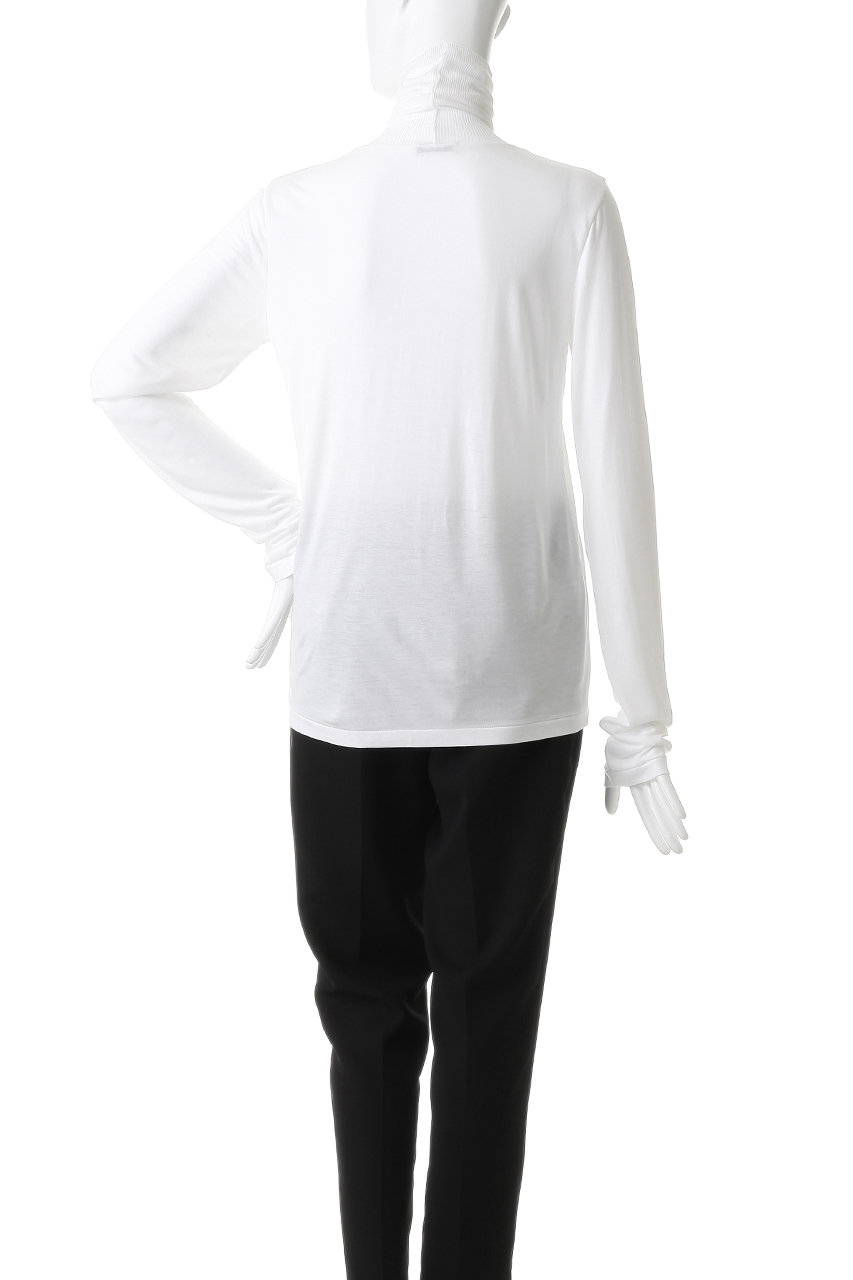 ATON(エイトン)｜MODAL SILK JERSEY タートルネック プルオーバー