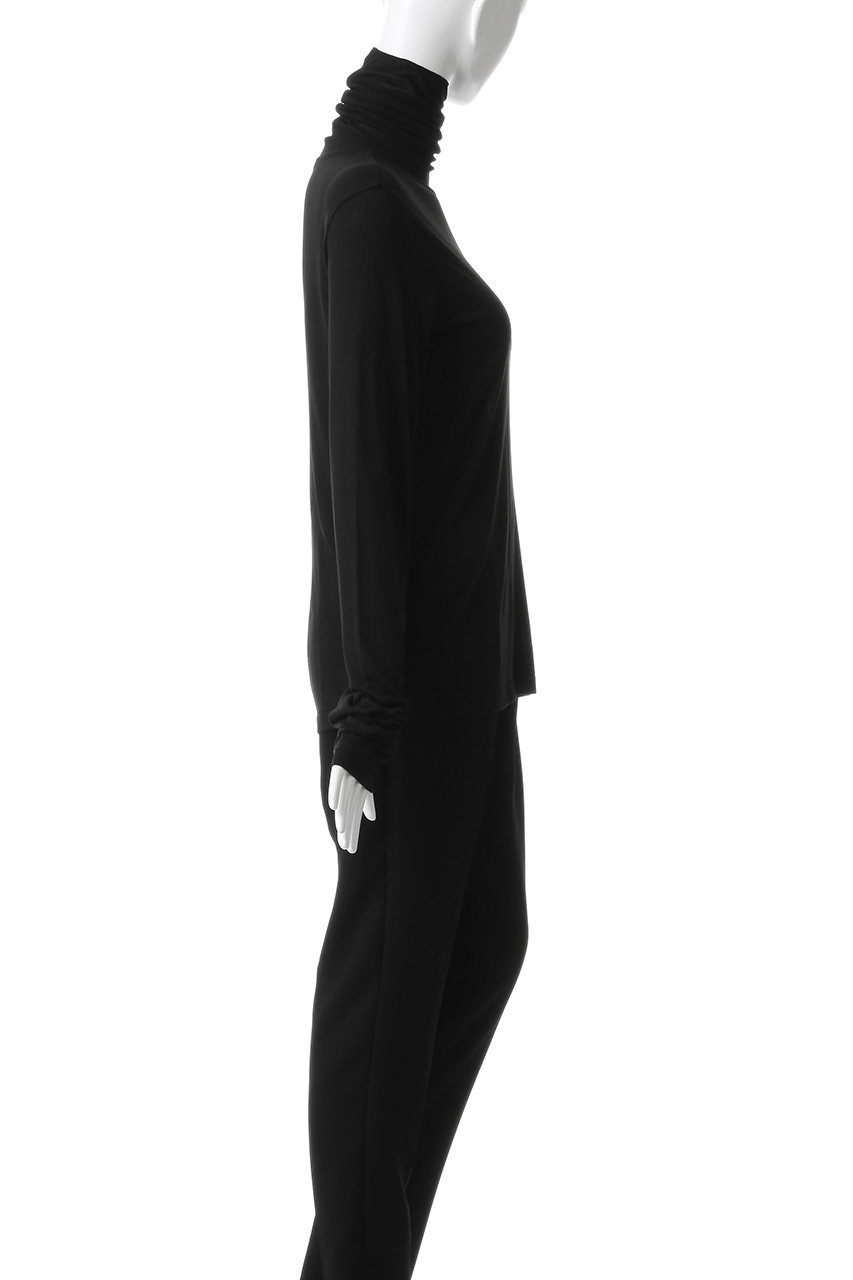 ATON(エイトン)｜MODAL SILK JERSEY タートルネック プルオーバー