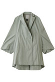 シルクブレンドタフタショートコート