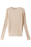 スローン　クルーネック　ワイドリブコットンシルクニット XL s_25586554-1-jpn-JP_1.jpg