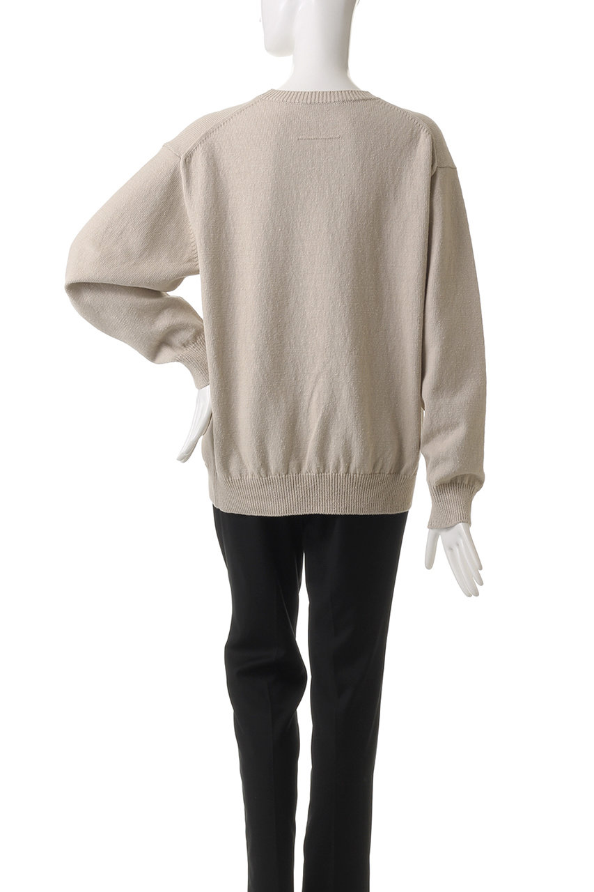 SLOANE スローン コットン100% クルーネック ニットセーター L SLOANE(スローン)｜【UNISEX】7G天竺 コットン クルーネック