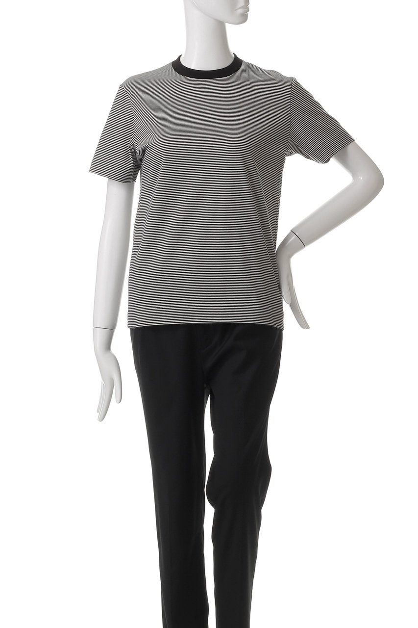 新作商品 SLOANE(スローン)｜60/2コットン天竺 マイクロボーダーTシャツ トップス