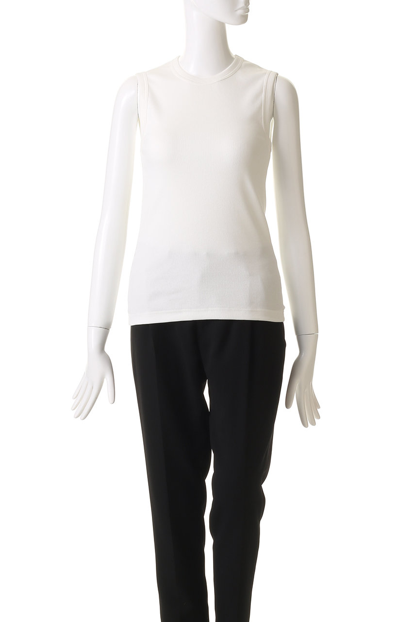 【新品・未使用・タグ付】SLOANE スローン　ノースリーブ SLOANE(スローン)｜コンパクトストレッチリブ ノースリーブ