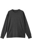 【UNISEX】ウール天竺 ニット長袖Tシャツ