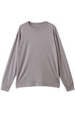 【UNISEX】ウール天竺 ニット長袖Tシャツ