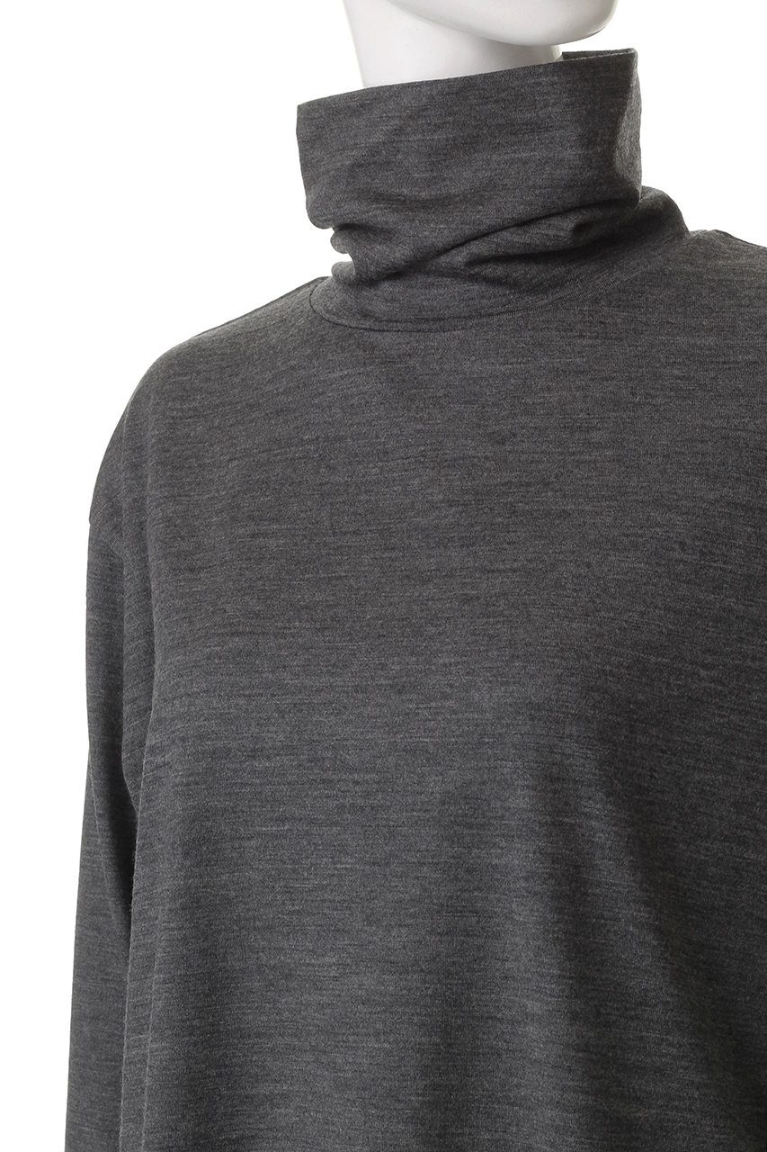 SLOANE(スローン)｜ウール天竺 ニットタートルネック長袖Tシャツ