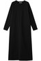 スーピマハイゲージ ラグランスリーブワンピース スローン/SLOANE ブラック