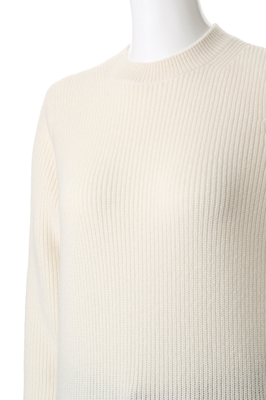 SLOANE(スローン)｜7G片畦編み ファインラムズウール×カシミヤ クルー