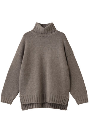 スローン/SLOANEの3G ジーロンラム×カシミヤ ドロップショルダー　ニットトップス(110300/110301)