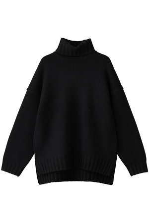 スローン/SLOANEの3G ジーロンラム×カシミヤ ドロップショルダー　ニットトップス