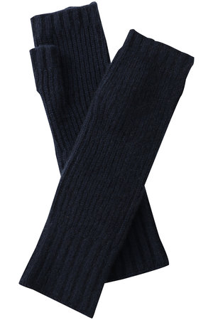 スローン/SLOANEの10G 片畦編み カシミヤ アームウォーマー(140600/140602)