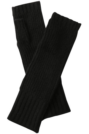 スローン/SLOANEの10G 片畦編み カシミヤ アームウォーマー(140600/140602)
