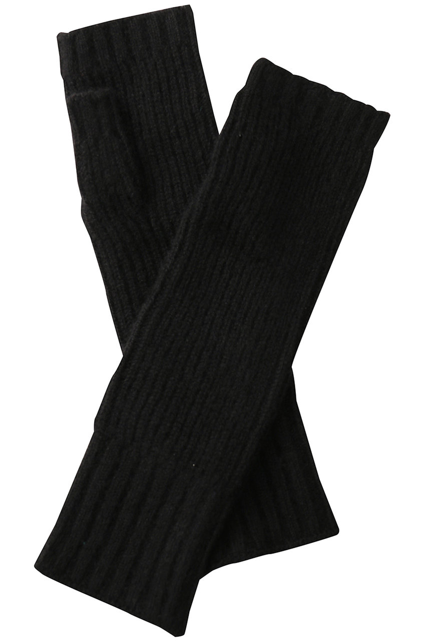 10G 片畦編み カシミヤ アームウォーマー