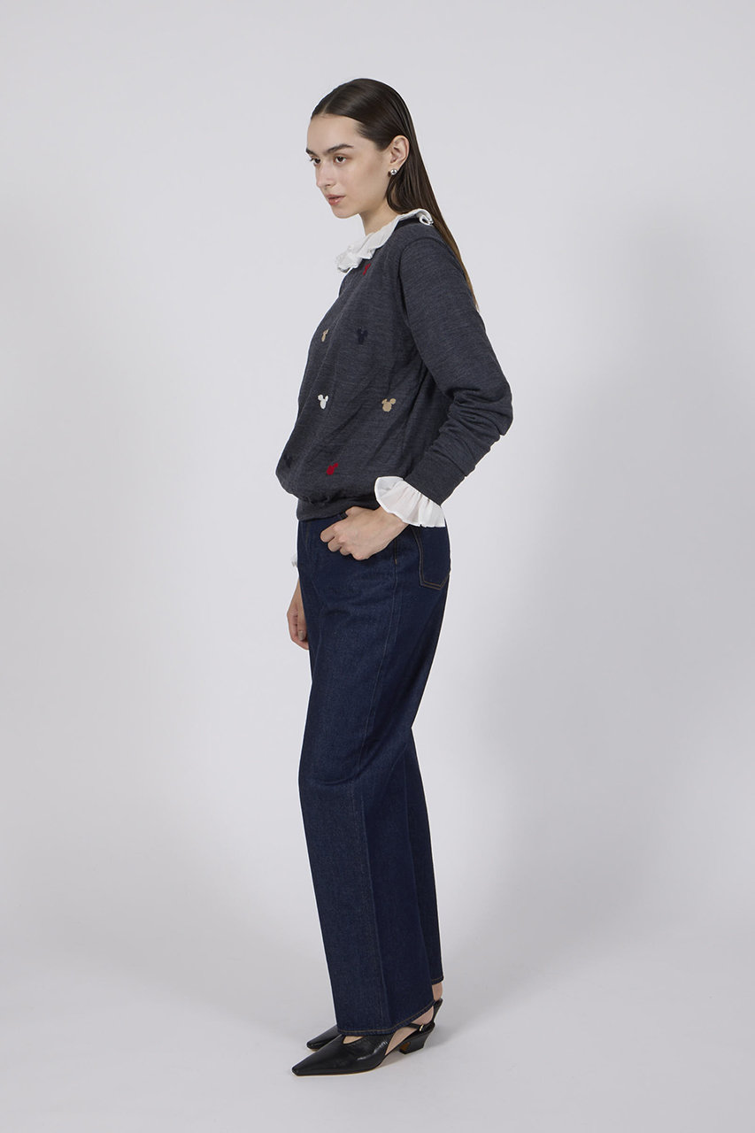 【新品未使用タグ付き】SLOANE クルーネック ニット S グレー スローン SLOANE（スローン）の「【SLOANE (スローン)】ジーロンクルー